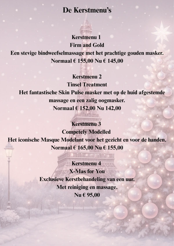 De Kerstmenu's 